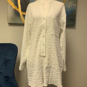 Onia long sleeve romper